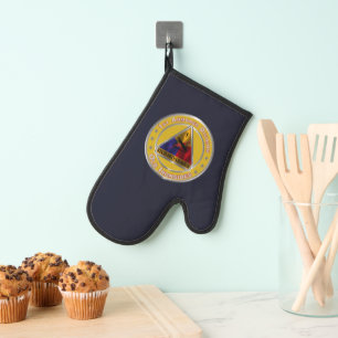 1st Armored Division Oven Mitt