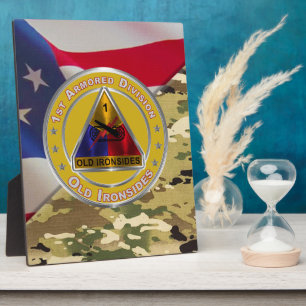 1st Armored Division Plaque