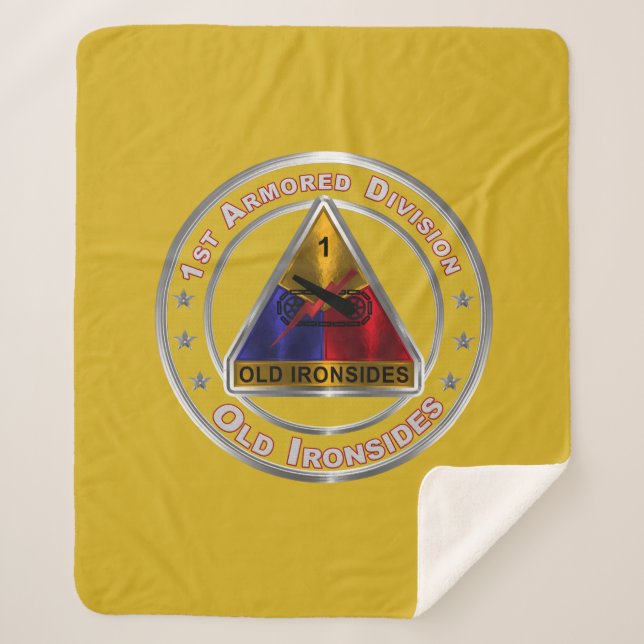 1st Armored Division  Sherpa Blanket (Front)