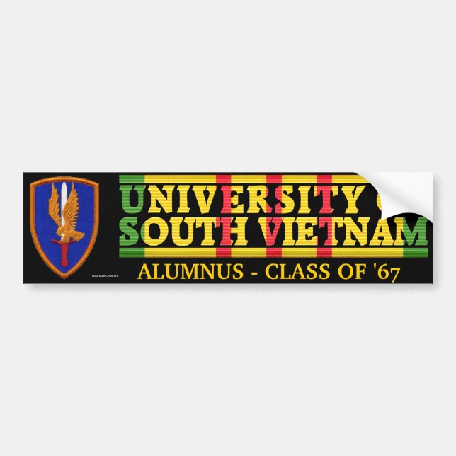 1st Aviation Bde - U of South Vietnam Sticker (Front)