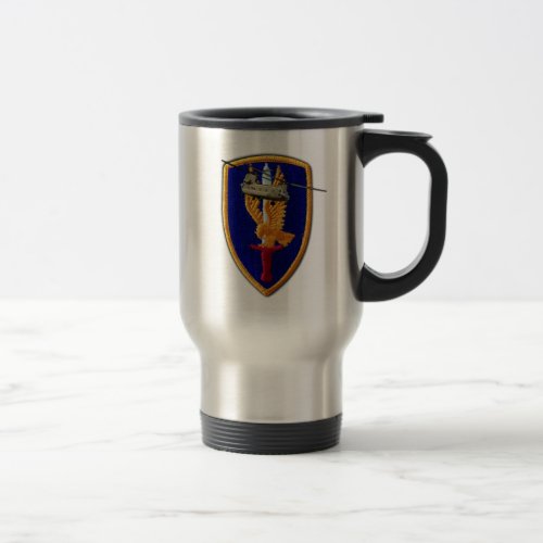 1st Aviation Brigade Fort Riley Veterans Vets Travel Mug