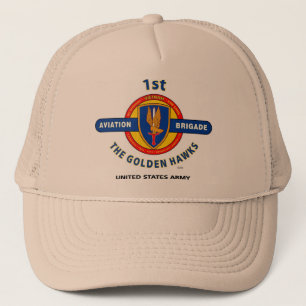 1st Aviation Brigade "Golden Hawks" Vietnam Cap