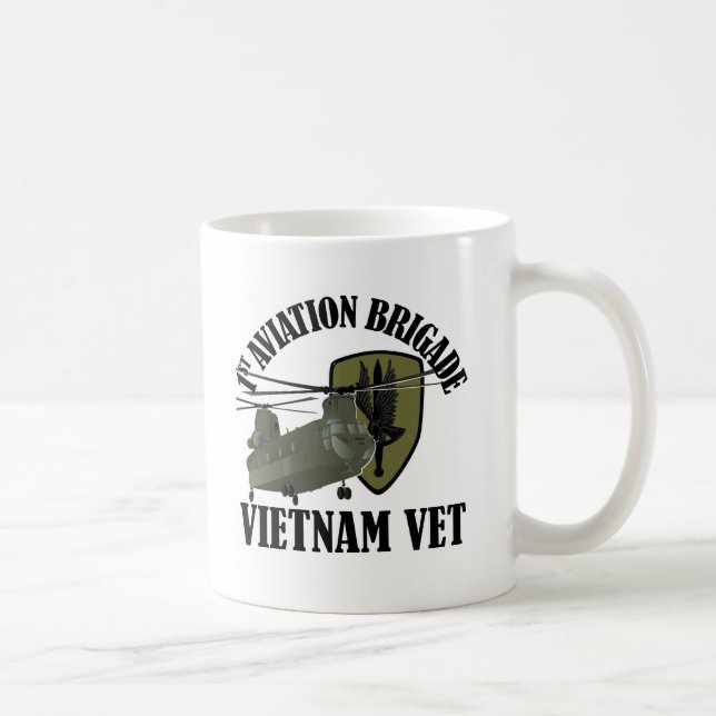 1st AVN BDE Vietnam CH-47 (Subdued) Coffee Mug (Right)