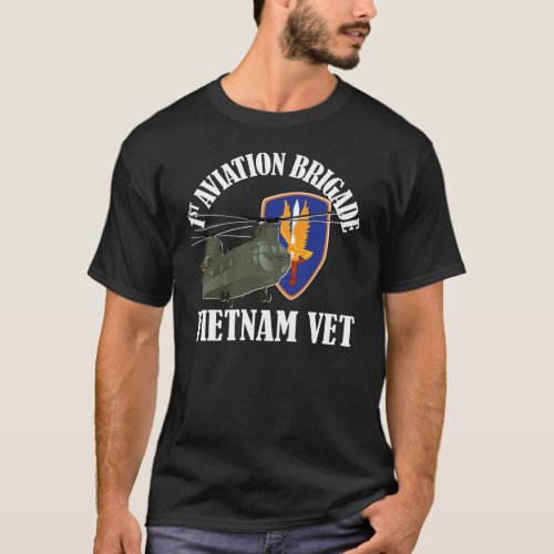 1st AVN BDE _ Vietnam CH_47 T_Shirt