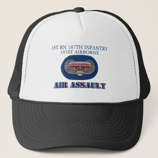 1ST BATTALION 187TH INFANTRY 101ST AIRBORNE HAT (Front)