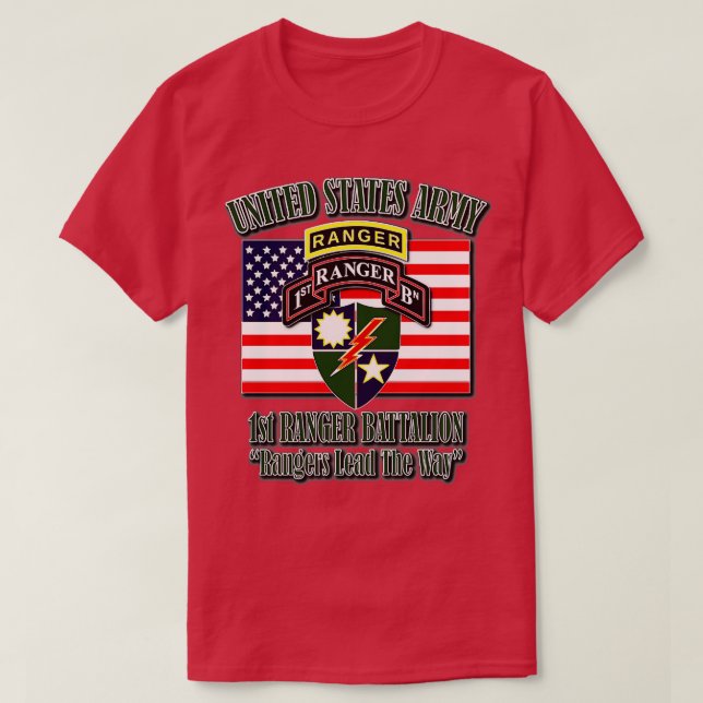 1st Battalion 1 T-Shirt (Design Front)