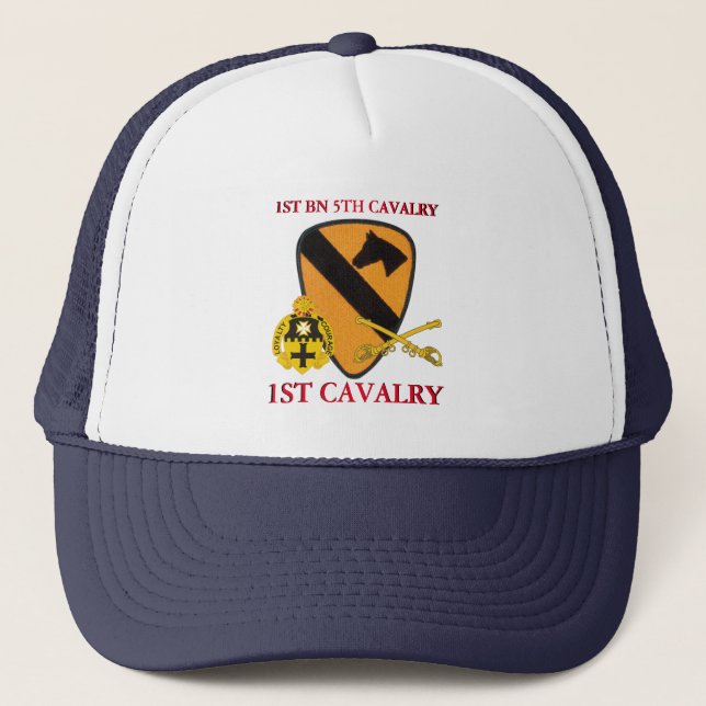 1ST BATTALION 5TH CAVALRY 1ST CAVALRY HAT (Front)