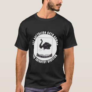 1St Battalion 64Th Armor 3Rd Infantry Division Vet T-Shirt