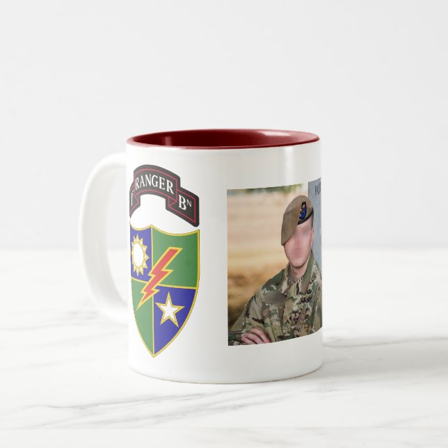1st Battalion - 75th Ranger Regiment - Photo Mug (Front Left)