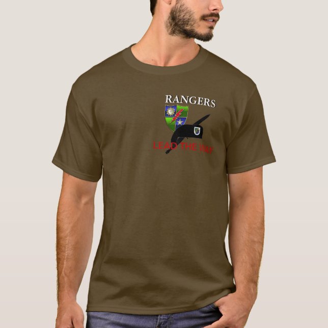 1ST BATTALION 75TH RANGER REGT T-SHIRT (Front)