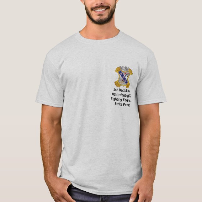1st Battalion, 8th Infantry(M) Memorial Shirt (Front)