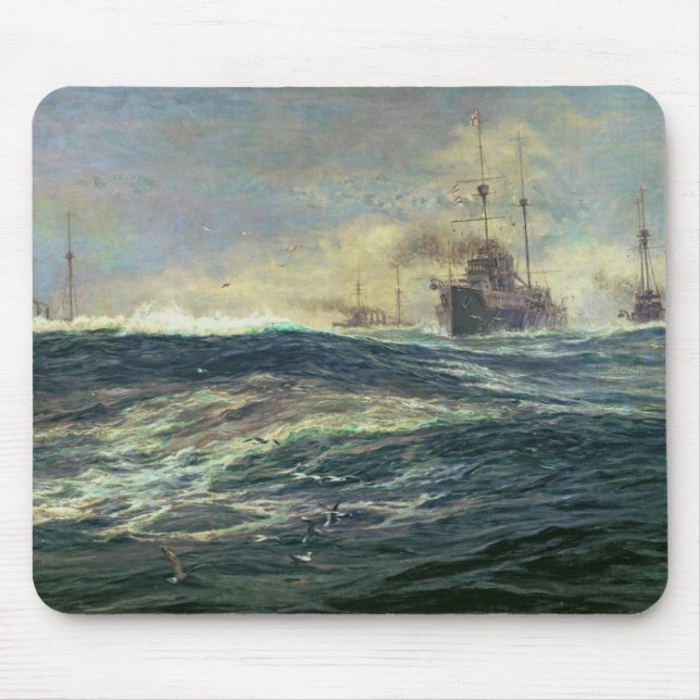 1st Battle Squadron of Dreadnoughts Mouse Pad (Front)
