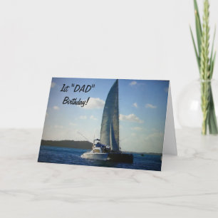1st BIRTHAY AS "A DAD" Card