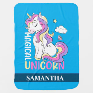 1st Birthday and Baby Shower Truly Magical Blanket