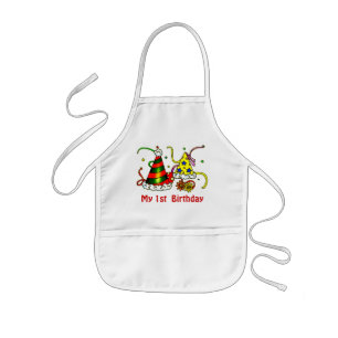 1st Birthday Baby Apron