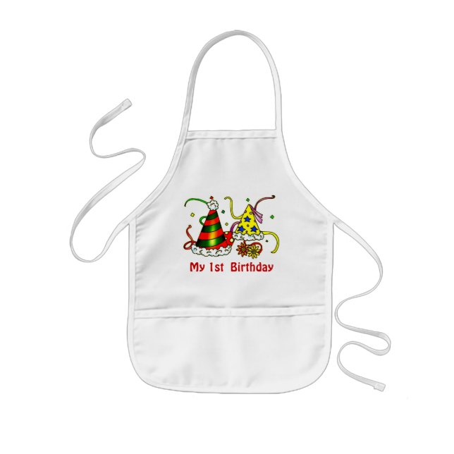 1st Birthday Baby Apron (Front)
