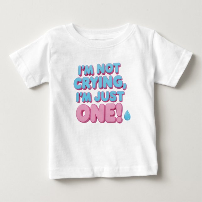 1ST BIRTHDAY BABY CLOTHES BABY T-Shirt (Front)