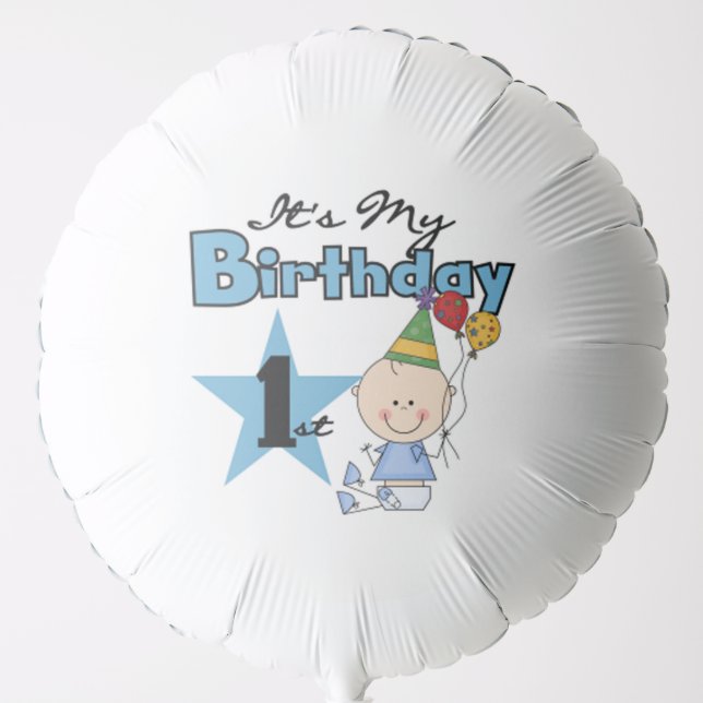 1st Birthday Balloon (Front)