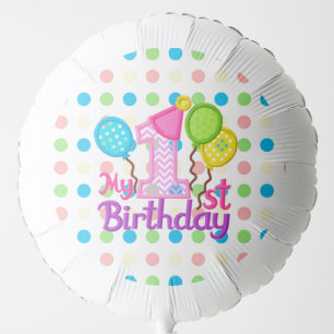 1st Birthday Balloon