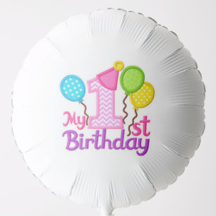 1st Birthday Balloon
