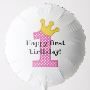 1st Birthday Balloon
