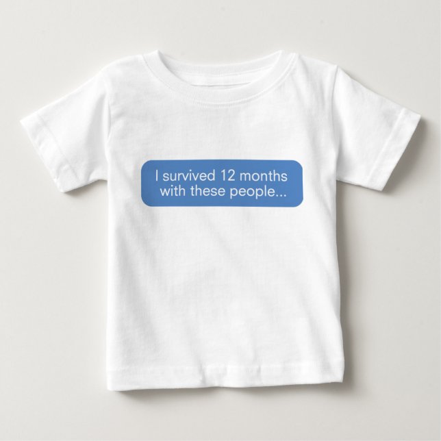 1st Birthday Boy Baby T-Shirt (Front)