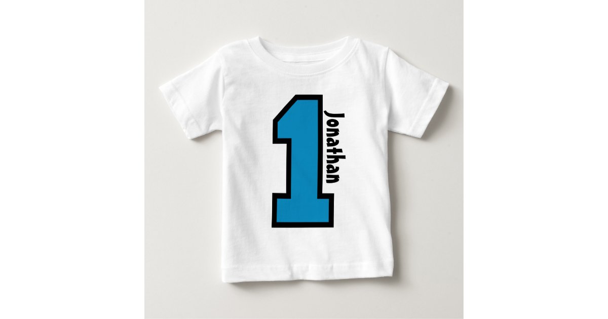 birthday t shirt for 1 year old boy