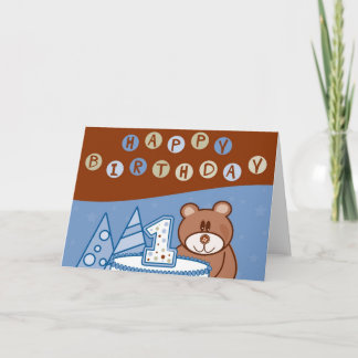 1St Birthday Card