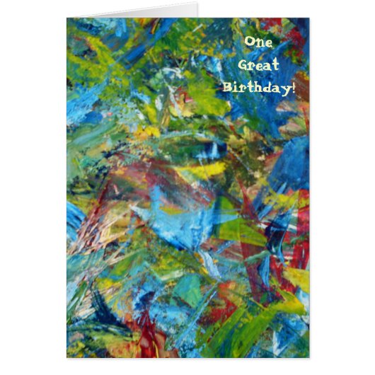 1st Birthday Card (Front)