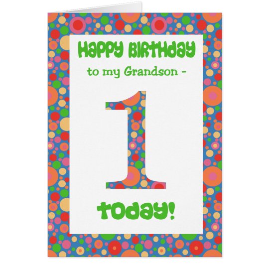 Grandson 4th Birthday Card With Bouncy Castle And | Zazzle.com