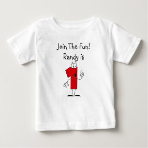 1st Birthday Customized T-shirt