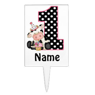 Cow Cake Toppers | Zazzle