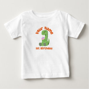 1st Birthday Dino Baby T-Shirt
