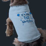 1st Birthday Dog Shirt<br><div class="desc">It's my 1st Birthday Shirt for Dogs</div>