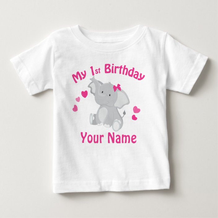 first birthday girl shirt