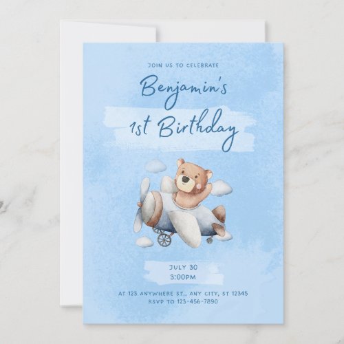 1st Birthday Invitation