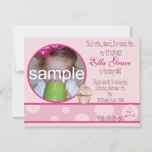 1st Birthday Invitation