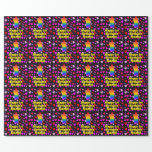 [ Thumbnail: 1st Birthday: Loving Hearts Pattern, Rainbow # 1 Wrapping Paper ]