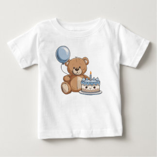 1st Birthday Minimal Baby T-Shirt