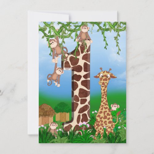 1st Birthday Party Invitation