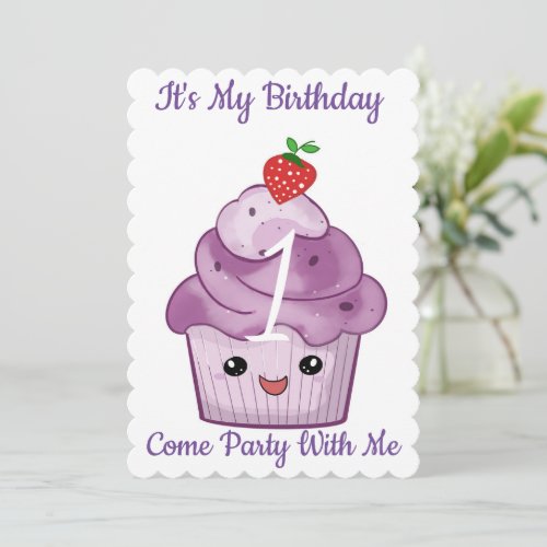 1st Birthday Party Invitations