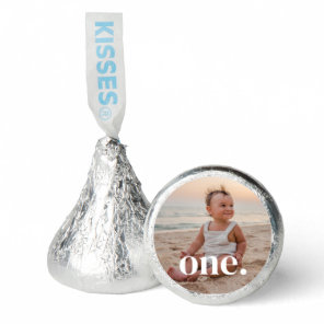 1st Birthday Photo - one Hershey®'s Kisses®