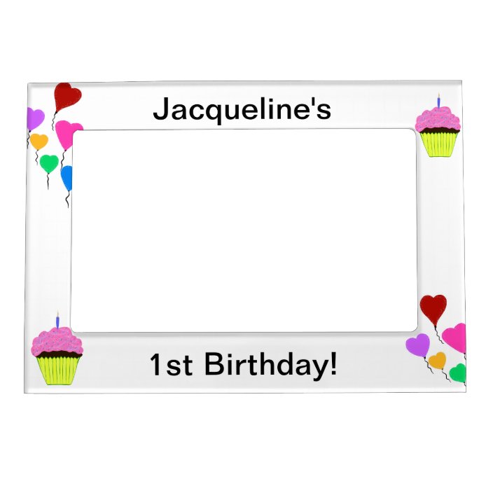 1st birthday balloons card factory