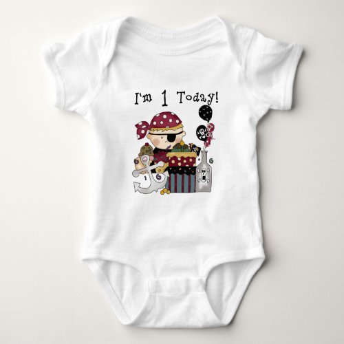 1st Birthday Pirate T_shirts and Gifts