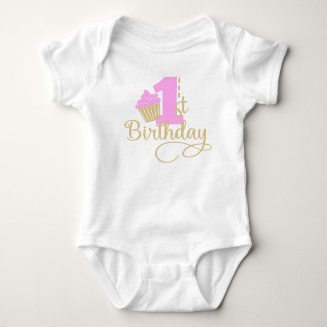 1st birthday shirt for kids (Front)