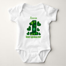 1st Birthday St Patrick's Cutest Leprechaun Ever