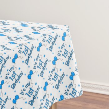 1st Birthday Tablecloth by totallypainted at Zazzle