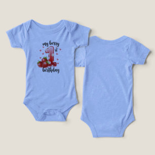 1st Birthday Tri-Blend Infant One Piece Bodysuit