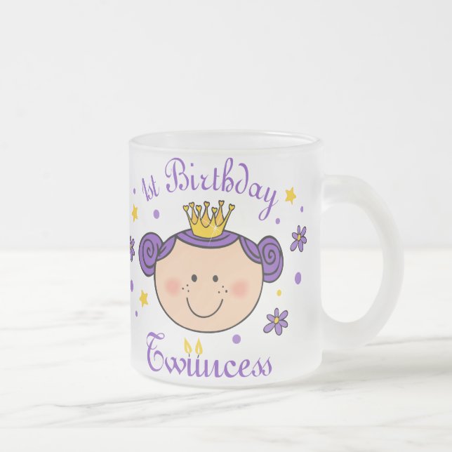 1st Birthday Twincess Mug (Right)