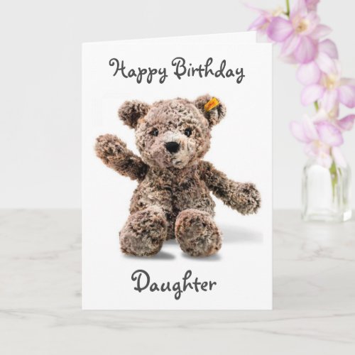 1st BIRTHDAY WISH DAUGHTER Card